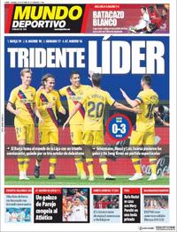 Portada Mundo Deportivo 2019-10-20