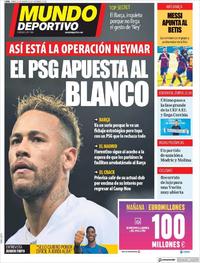 Portada Mundo Deportivo 2019-08-22
