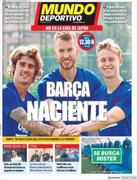 Portada Mundo Deportivo 2019-07-23