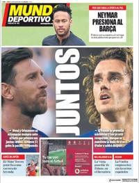 Portada Mundo Deportivo 2019-08-24