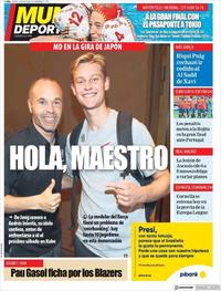 Portada Mundo Deportivo 2019-07-25