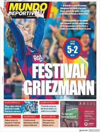 Portada Mundo Deportivo 2019-08-26