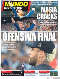 Portada Mundo Deportivo 2019-08-27