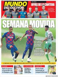 Portada Mundo Deportivo 2019-07-29