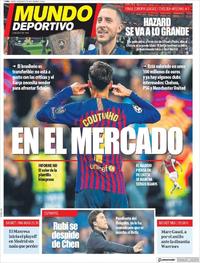 Portada Mundo Deportivo 2019-05-30