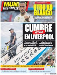 Portada Mundo Deportivo 2019-07-31