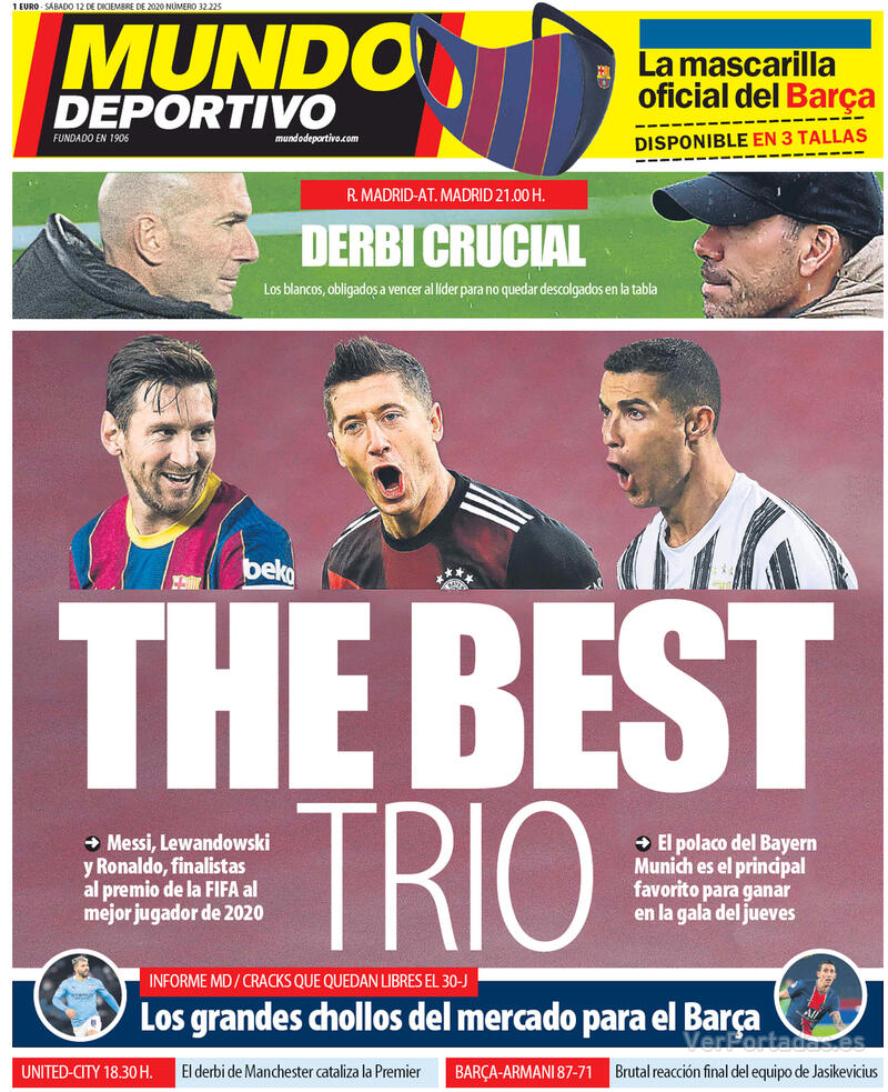 Portada Superdeporte 2020-12-12