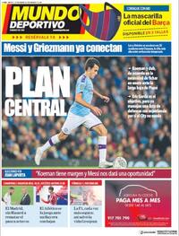 Portada Mundo Deportivo 2020-12-01