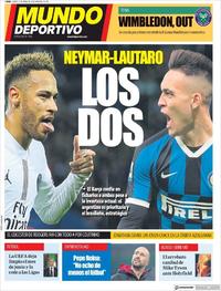 Portada Mundo Deportivo 2020-04-02