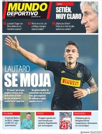 Portada Mundo Deportivo 2020-05-02