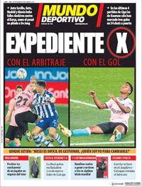 Portada Mundo Deportivo 2020-11-02