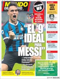 Portada Mundo Deportivo 2020-04-04