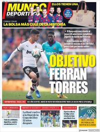 Portada Mundo Deportivo 2020-03-05
