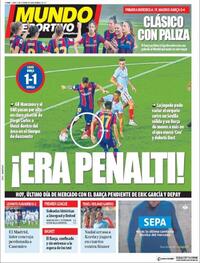 Portada Mundo Deportivo 2020-10-05