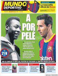 Portada Mundo Deportivo 2020-12-05
