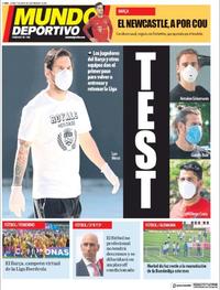 Portada Mundo Deportivo 2020-05-07