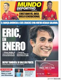 Portada Mundo Deportivo 2020-10-07