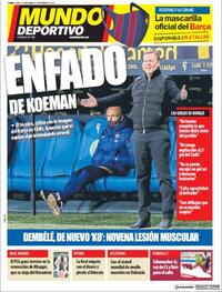 Portada Mundo Deportivo 2020-12-07