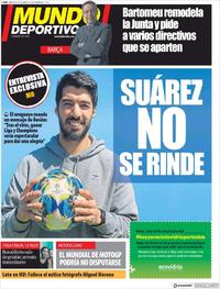 Portada Mundo Deportivo 2020-04-08