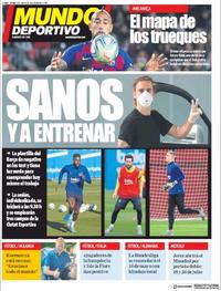 Portada Mundo Deportivo 2020-05-08