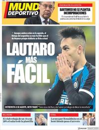 Portada Mundo Deportivo 2020-04-09