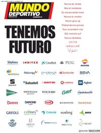 Portada Mundo Deportivo 2020-05-10