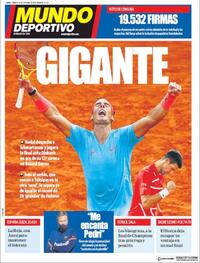 Portada Mundo Deportivo 2020-10-10