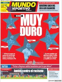 Portada Mundo Deportivo 2020-12-10