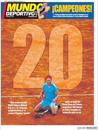 Portada Mundo Deportivo 2020-10-12