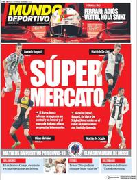 Portada Mundo Deportivo 2020-05-13