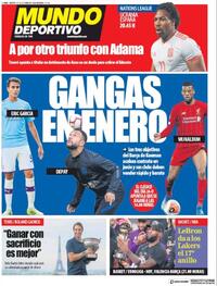 Portada Mundo Deportivo 2020-10-13