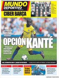 Portada Mundo Deportivo 2020-04-15