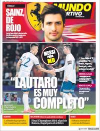 Portada Mundo Deportivo 2020-05-15