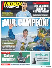 Portada Mundo Deportivo 2020-11-16
