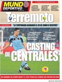 Portada Mundo Deportivo 2020-03-18