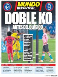 Portada Mundo Deportivo 2020-10-18
