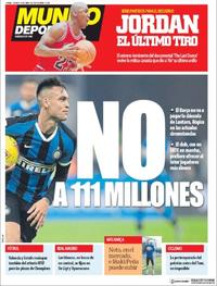 Portada Mundo Deportivo 2020-04-19