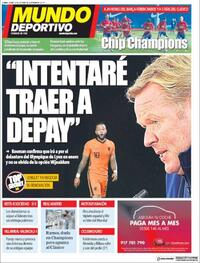 Portada Mundo Deportivo 2020-10-19