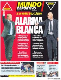 Portada Mundo Deportivo 2020-10-23