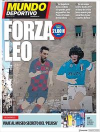 Portada Mundo Deportivo 2020-02-25