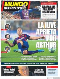 Portada Mundo Deportivo 2020-04-25