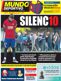 Portada Mundo Deportivo 2020-11-28