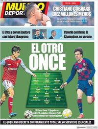 Portada Mundo Deportivo 2020-03-29