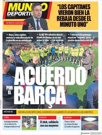 Portada Mundo Deportivo 2020-03-31