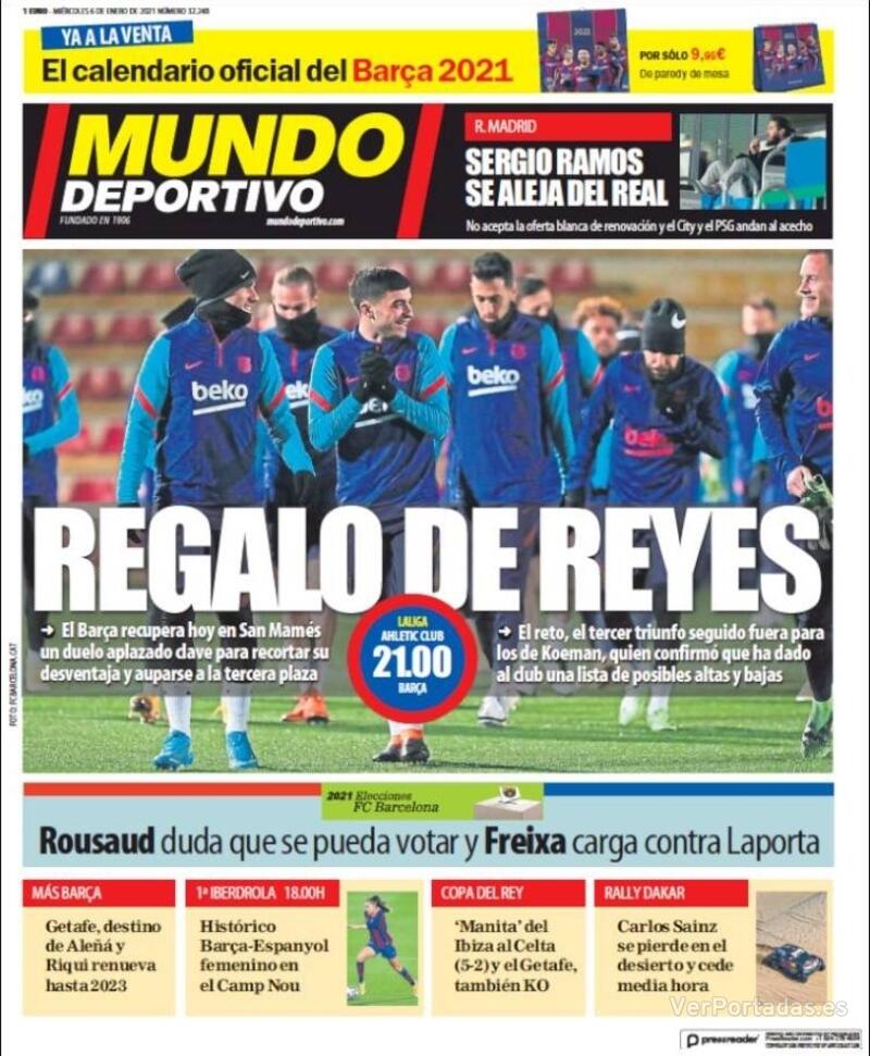 Portada Superdeporte 2021-01-06