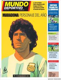 Portada Mundo Deportivo 2021-01-01