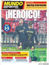 Portada Mundo Deportivo 2021-02-04