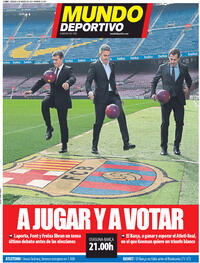 Portada Mundo Deportivo 2021-03-06