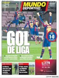 Portada Mundo Deportivo 2021-04-06