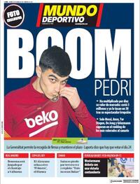 Portada Mundo Deportivo 2021-01-08